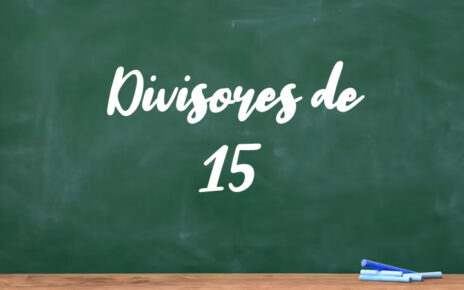 Divisores de 15