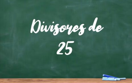 Divisores de 25
