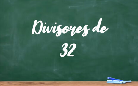 Divisores de 32