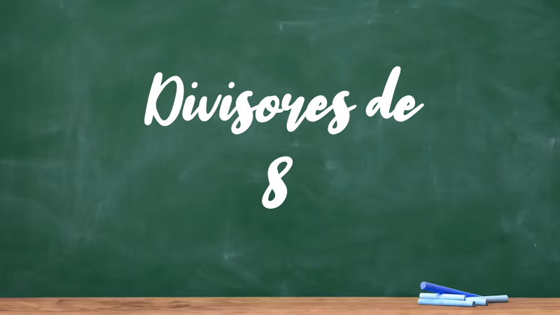 Divisores de 8