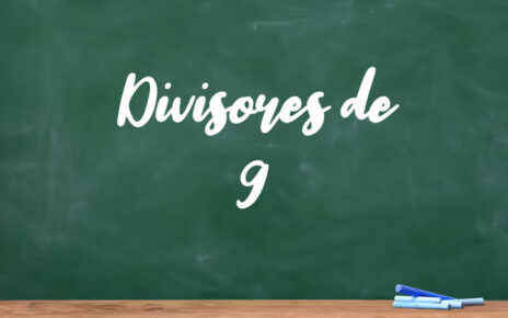 Divisores de 9