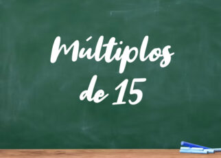 Múltiplos de 15