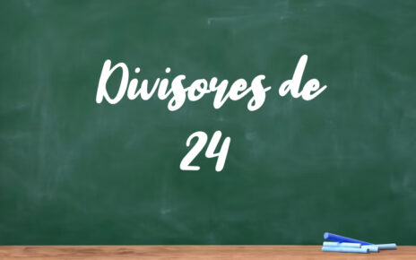Divisores de 24